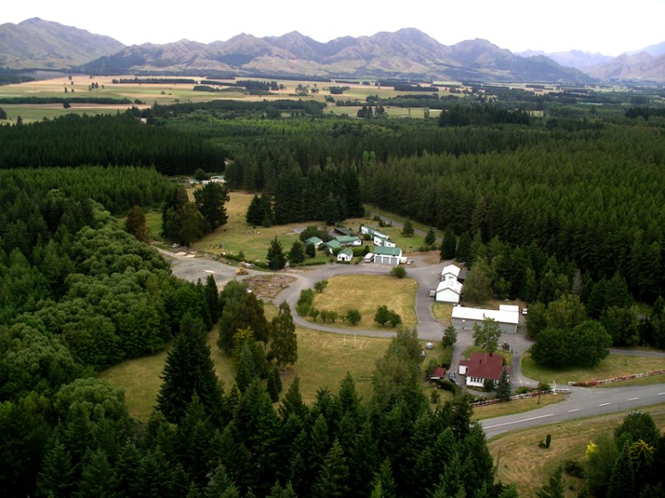 Hanmer Springs Aerial Photo